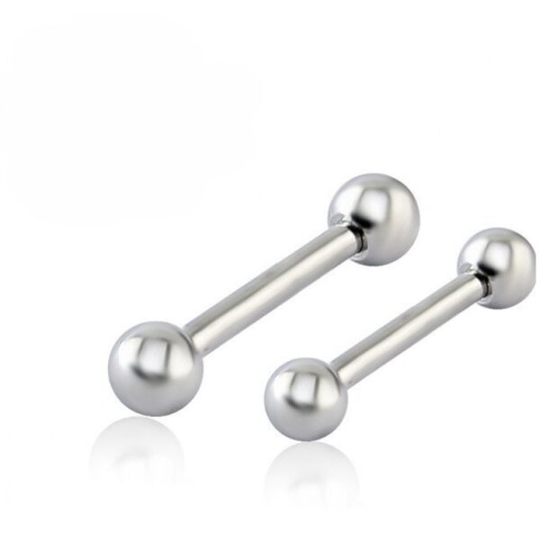 Stijlvolle Barbell met 5mm Bolletje – De Beste keuze voor Tong- en Tepelpiercings